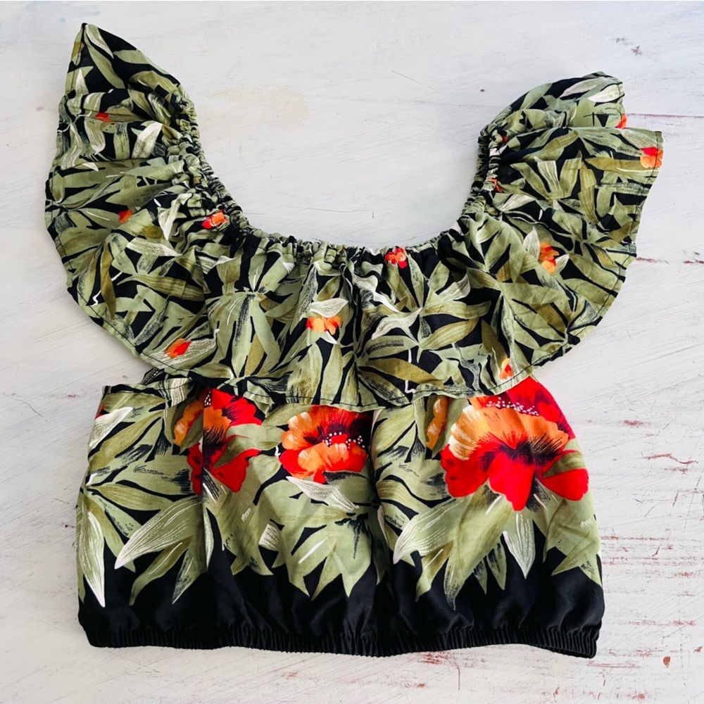 Urban Outfitters Urban Renewal Floral Blouse M/L NWT
